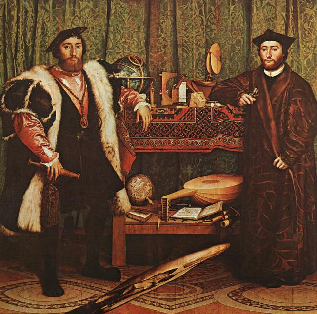 Hans Holbein The Ambassadors Spain oil painting art